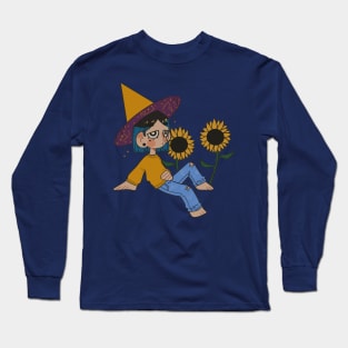Sunflower Witch Long Sleeve T-Shirt